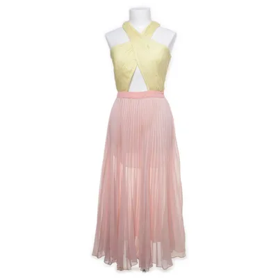 Halterneckklänning (Gul, Rosa) från Three Floor Polyester
