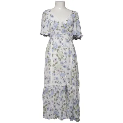 Maxikleid (Weiß, Blau, Grün) von Dobber Viskose