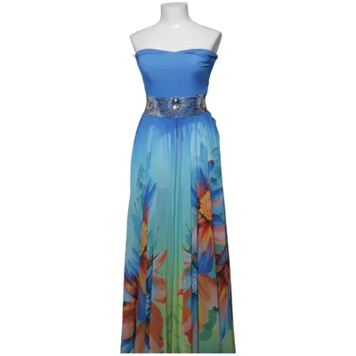 Robe de cocktail (Bleu, Vert, Orange, Multicolore) de Party 21 Polyester, Soie