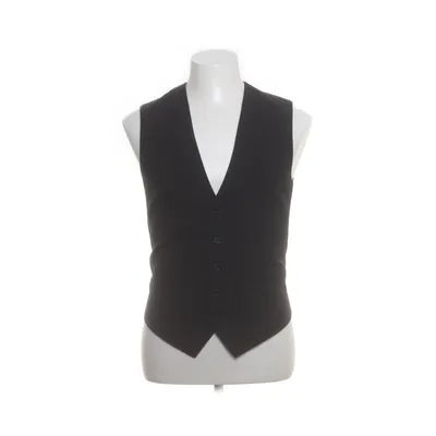 Suit vest (Black) from Iceman Polyester, Wool