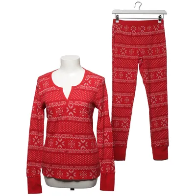 Pyjamasz (Rød, Hvid) fra Victoria's Secret Bomuld, Elastan