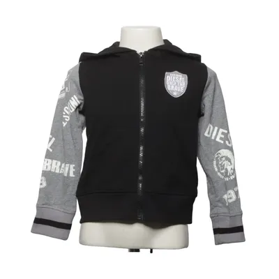 Capuchon sweater (Zwart, Grijs) van Diesel Katoen, Polyester