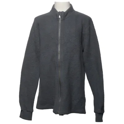 Fleece jacket (Gray) from Dilling Merino wool