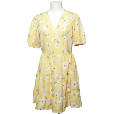 Omlottklänning (Gul, Flerfärgad) från Influence Polyester