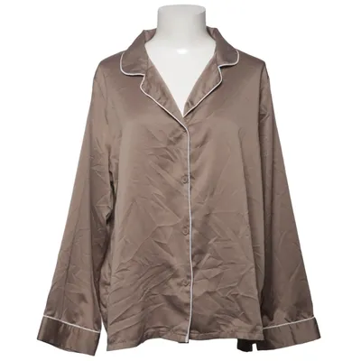 Chemise de pyjama (Marron) de Ladies lounge Polyester