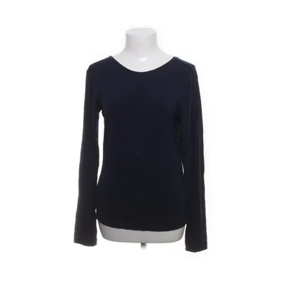 Langærmet t-shirt (Blå) fra Bread & Boxers Elastan, Viscose