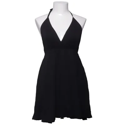 Halterneck-kjole (Sort) fra Bamboo Blonde Viscose