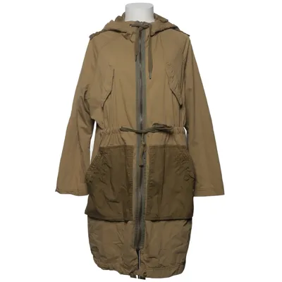 Parka (Beige, Green) from Lindex Cotton, Polyamide, Polyester