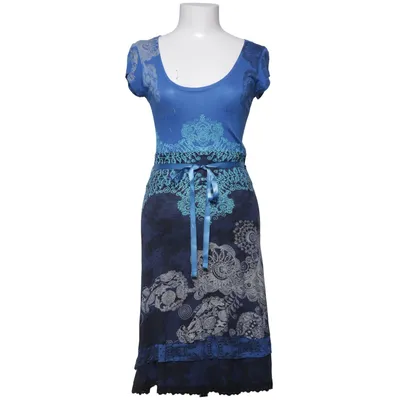 Kleid (Blau, Schwarz, Mehrfarbig) von Desigual