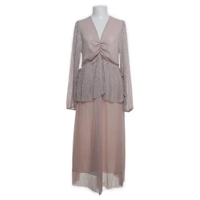 Aftonklänning (Rosa, Silverfärgad) från Noella Metallfiber, Polyester