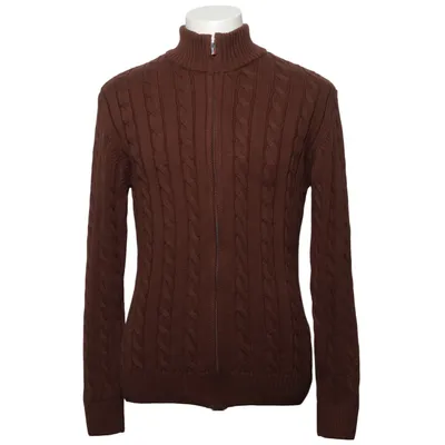 Cardigan (Brown) from Felix Hardy Acrylic, Cotton