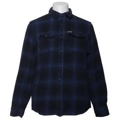 Chemise en flanelle (Bleu, Noir) de Orvis Coton
