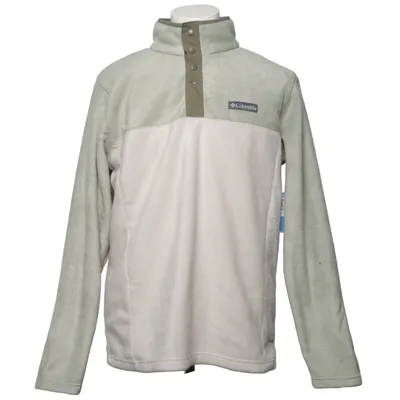 Fleece sweater (Green, Beige) from Columbia Polyester