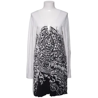 Pull-over (Noir, Blanc) de Lauren Vidal Élasthane, Polyamide, Viscose