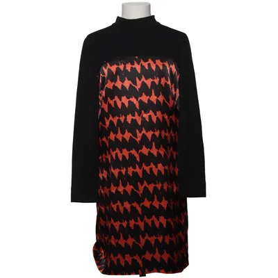 Robe (Noir, Orange, Multicolore) de Milly Acétate, Polyamide, Soie, Viscose, Laine