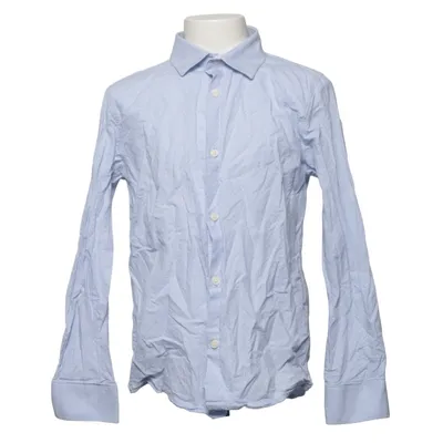 Shirt (Blue, White) from Zara Boys Collection Cotton