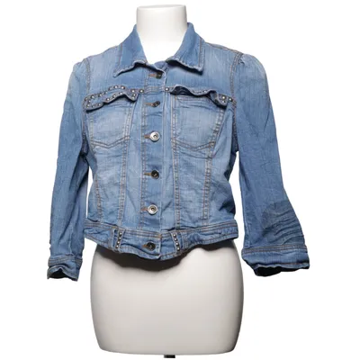 Jeansjacke (Blau) von Denim Extra Baumwolle, Elasthan