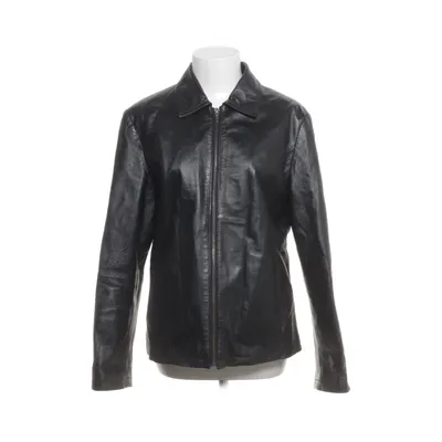 Läderjacka (Svart) från Avitano Skinn, Polyester