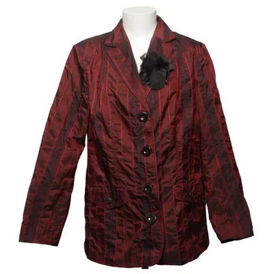 Blazer (Rood, Zwart) van Emilia Lay Acetaat, Polyester
