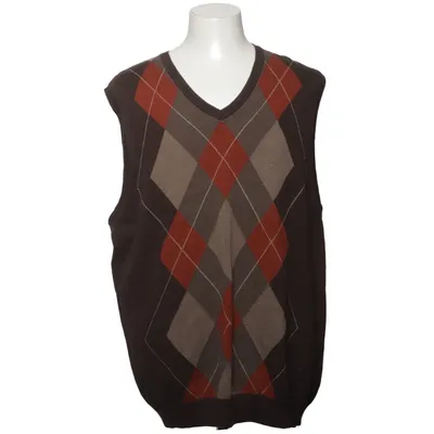Pull sans manches (Marron, Orange, Beige) de Van Heusen Coton