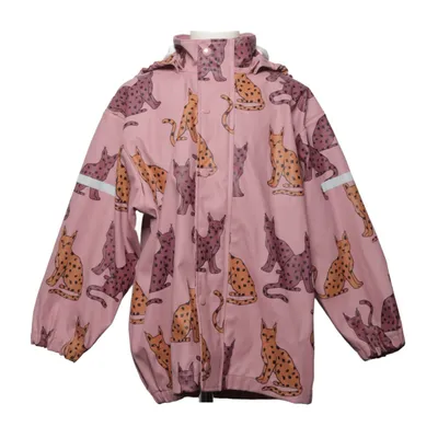 Regnjacka (Rosa, Brun) från Fix by Lindex Polyuretan
