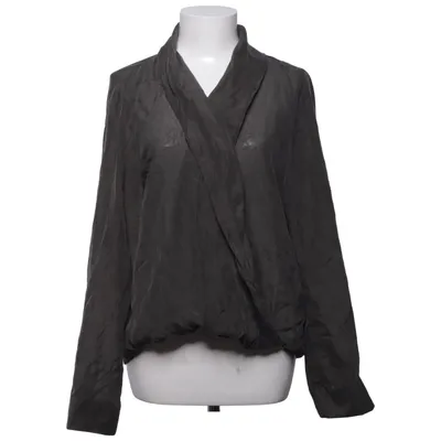 Blouse (Green) from Massimo Dutti Silk