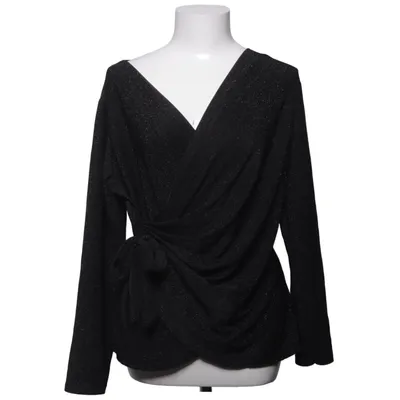 Wikkeltop (Zwart) van Marta Elastaan, Polyester
