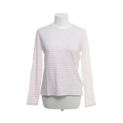 Lange mouwen shirt (Wit, Roze) van Essentials by Tchibo Organisch katoen