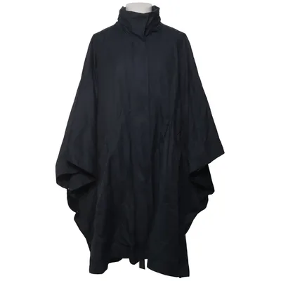 Regnponcho (Sort) fra Ulla Popken
