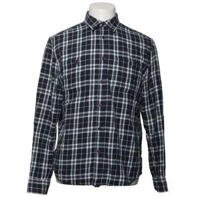 Chemise en flanelle (Bleu, Blanc) de Wrangler Coton