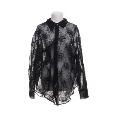 Shirt (Black) from Sandra Mansour x H&M Cotton, Polyamide