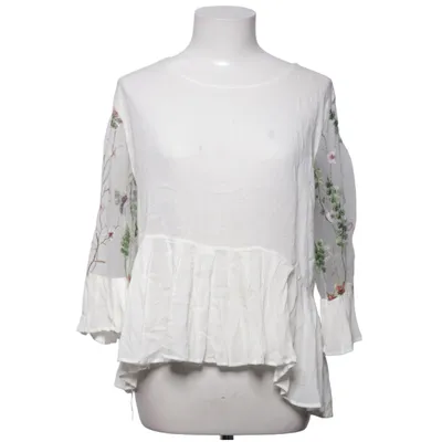 Blouse (Wit, Meerkleurig) van Natura Katoen, Polyester