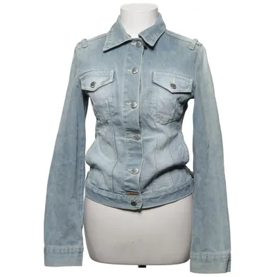 Denim jacket (Blue) from Mango Jeans Cotton