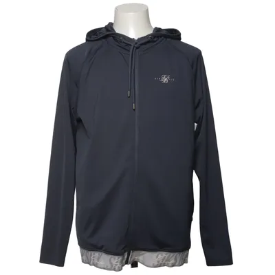 Hoodie (Gray) from SikSilk Elastane, Polyester