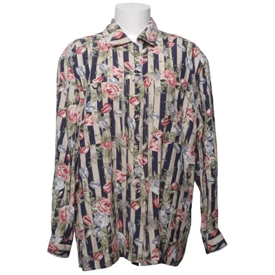 Shirt (Blauw, Beige, Meerkleurig) van Gulins Casual Viscose