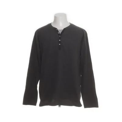 Henley T-shirt (Grå) fra Jean Pascale Bomuld, Polyester