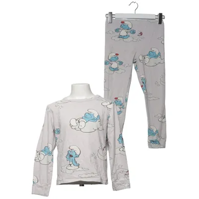 Pajamas (Gray, Blue, Multicolored) from Smurfarna Cotton, Elastane