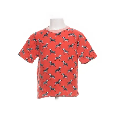 T-shirt (Orange, Multicolored) from Handmade