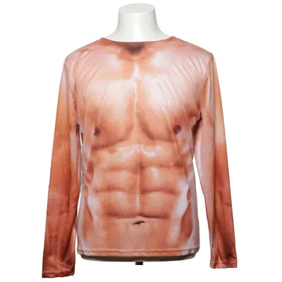 Långärmad t-shirt (Brun) från Smiffy's Polyester