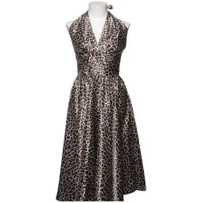 Halterneck dress (Brown, Black, White) from Dance Dance
