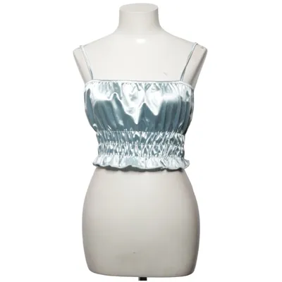 Crop top (Blå) fra NLY One Elastan, Polyester