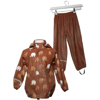 Regenkleding (Bruin) van Celavi Polyester, Polyurethaan