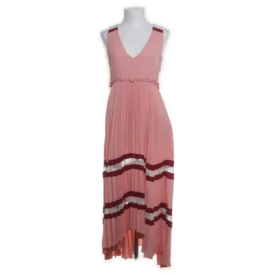Robe longue (Rose, Multicolore) de Maje