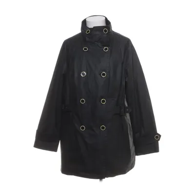 Trenchcoat (Svart) från XLNT by KappAhl Bomull