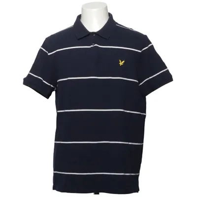 Poloshirt (Blauw, Wit) van Lyle & Scott Katoen