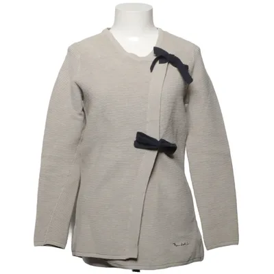 Wrap cardigan (Beige) from Bondelid Cotton, Polyamide