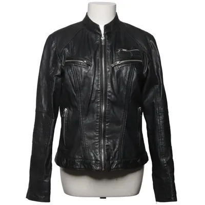Lederjacke (Schwarz) von Alice Bizous Leder, Polyester