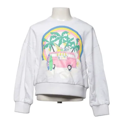 Sweatshirt (Hvid, Flerfarvet) fra Billieblush Bomuld, Elastan, Polyester