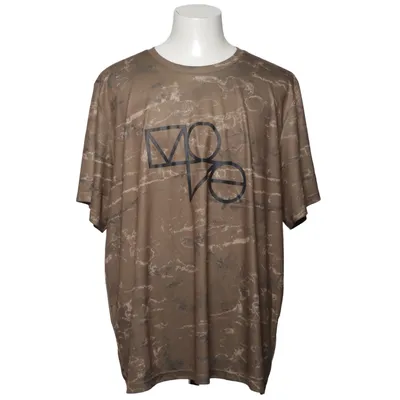 T-shirt (Marron, Beige) de H&M Move Polyester