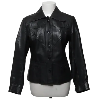 Läderjacka (Grå) från Malungs Butikerna Skinn